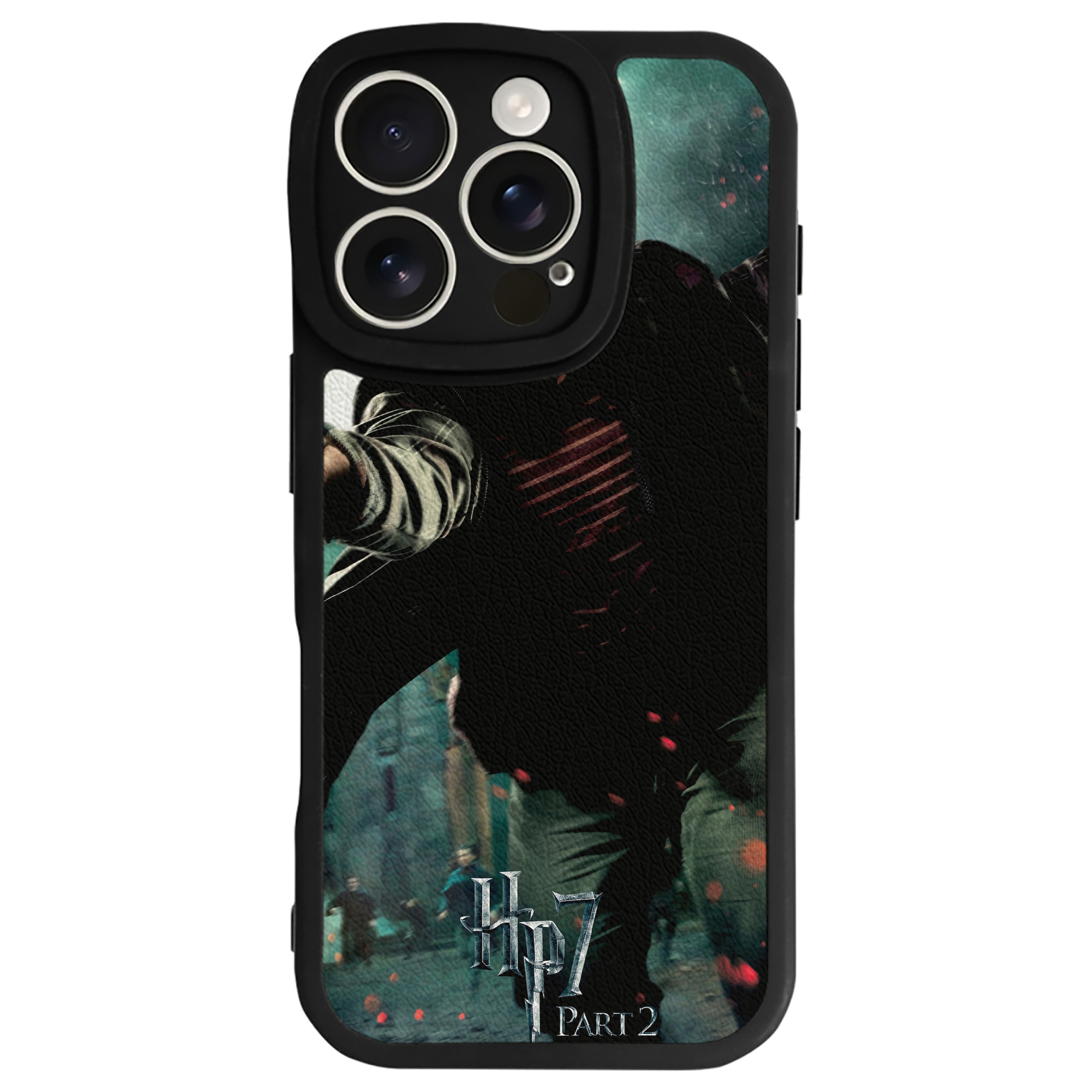 （画像用） Harry Potter ハリー・ポッターシリーズ 【iPhone 16シリーズ対応】シリコンスマホケース（レザー調） 材質：シリコン